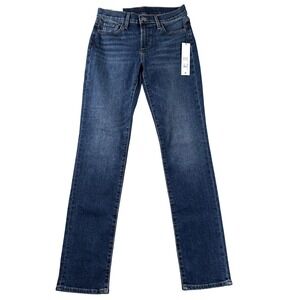 Joes Jeans Womens 25 Blue The Lara Mid Rise Cigarette Double Down Stretch NWT